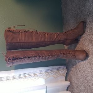 Thigh high boots